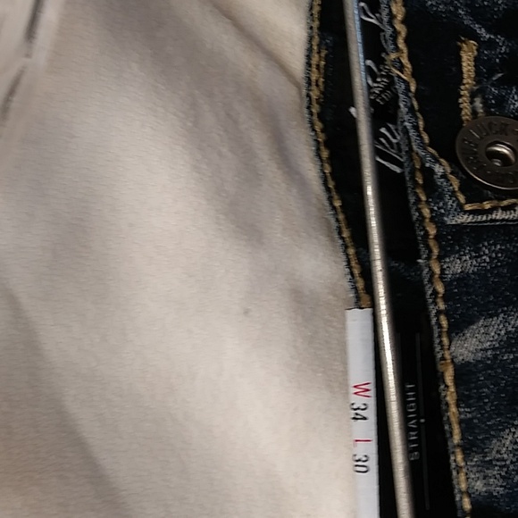 TrueLuck Jeans 34x30 nwt - Picture 10 of 11